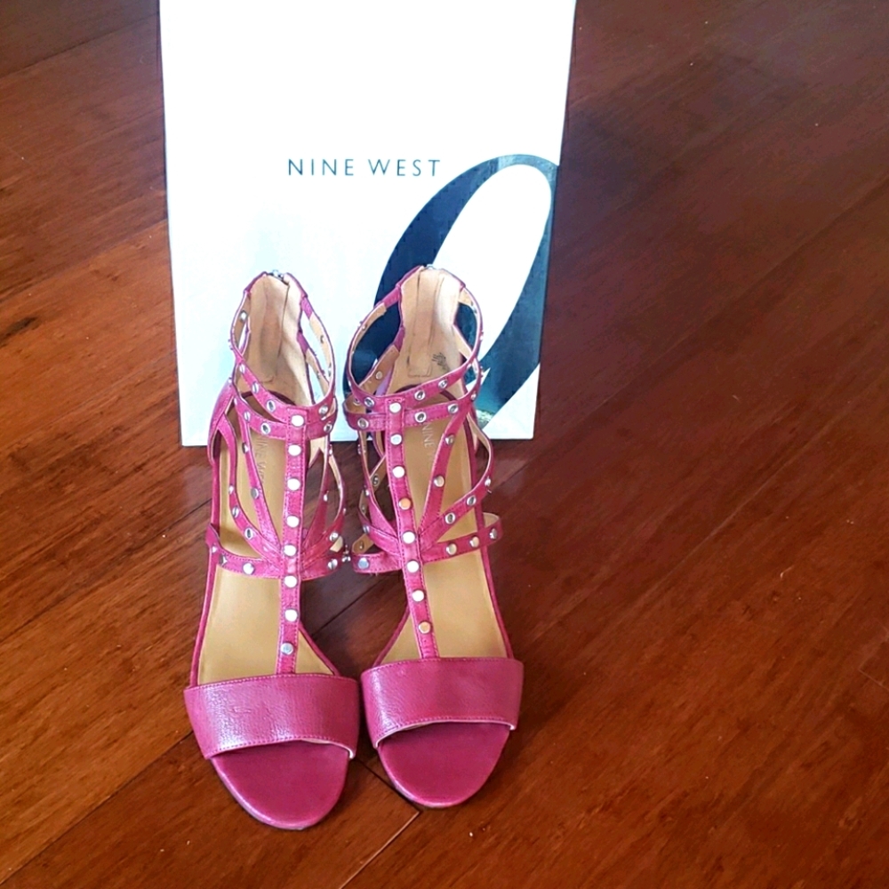 Peony Pink Nine West Sandal